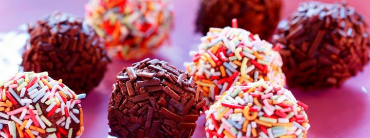 Rainbow truffles Rainbow truffles