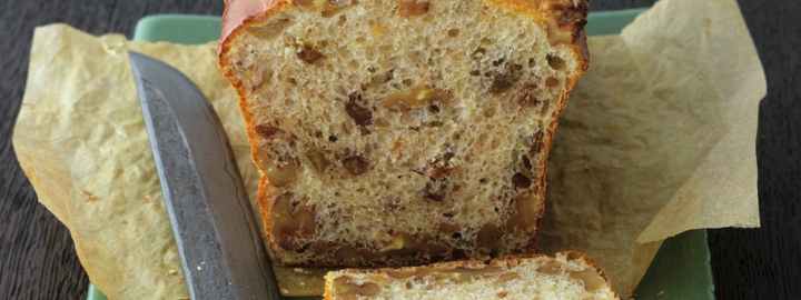 Raisin and nut bread