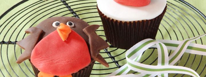 Robin cupcakes