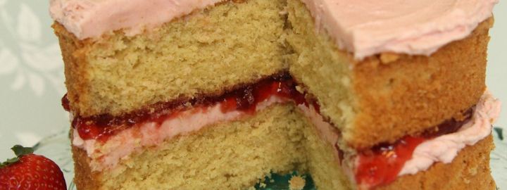 Strawberry cake