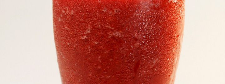 Strawberry crush cooler