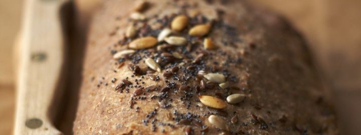 Wholemeal Italian mushroom, pesto and artichoke calzone