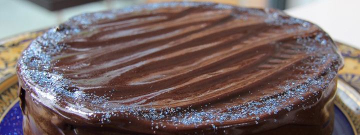 Celebration chocolate cake
